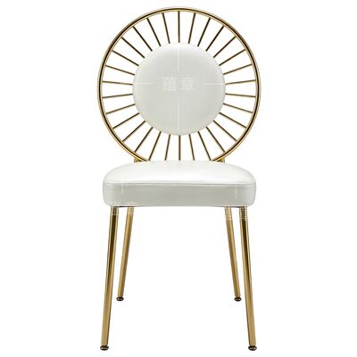 스테인리스 결혼식 호화스러운 사건 의자를 식사하는 도매 둥근 뒤