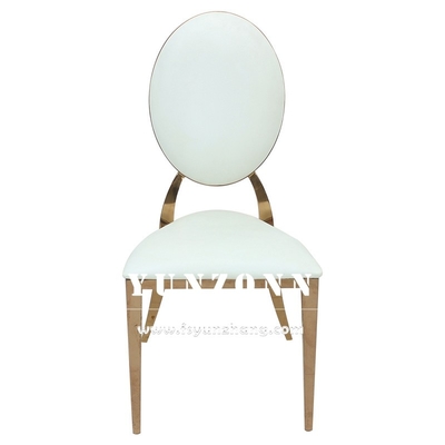 금 스테인리스 결혼식 의자 왕실 결혼식 의자 대여 W49xD53xH94cm
