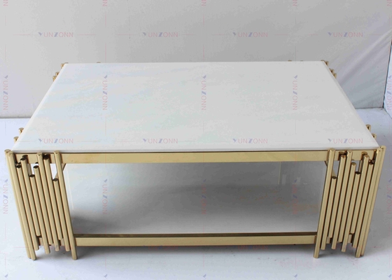 황금 금속 옆 탁자 커피용 탁자 D60xH50cm 201 스테인리스