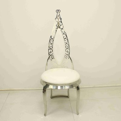 좋은 가격 이벤트 반대 산화 SS 다리를 위한 가죽 지붕 우아한 식당 의자 온라인으로