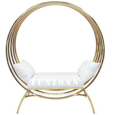 좋은 가격 클래식 웨딩 커플 소파 세트 둥근 웨딩 왕좌 새집 의자 온라인으로