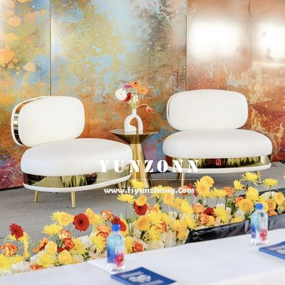 좋은 가격 거실용 스테인리스 스틸 프레임 및 벨벳 원단으로 제작된 고급형 모던 디자인 소파 세트 온라인으로