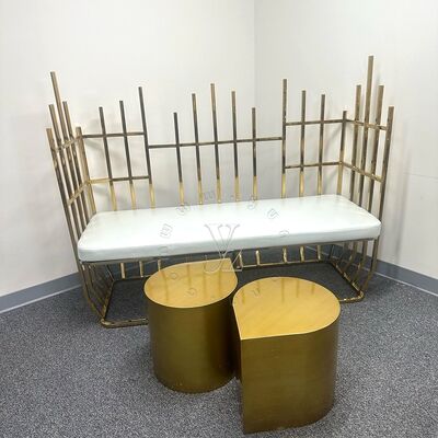 좋은 가격 고급 왕실 왕비 왕좌 의자 신부 신랑 현대 스테인레스 스틸 웨딩 식사 의자 스타일리시 스틸 신부 신부 왕좌 온라인으로