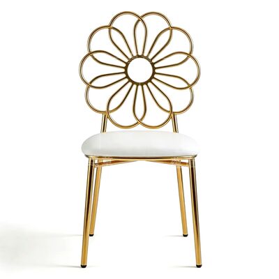 좋은 가격 뱅케이트 스파킹 웨딩 파티 골드 프레임 장식 SS 식사 금속 렌터 가구 이벤트 의자 온라인으로