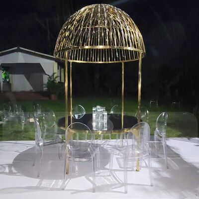 좋은 가격 고풍스러운 둥근 유령 케이크 테이블 크리스탈 럭셔리 뱅켓 식당 가구 호텔 온라인으로