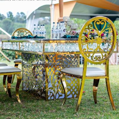 좋은 가격 럭셔리 호텔 스테인리스 스틸 크리스탈 Pendant 금 유리 결혼식 및 이벤트 식사 테이블 대접 레스토랑 및 파티 온라인으로