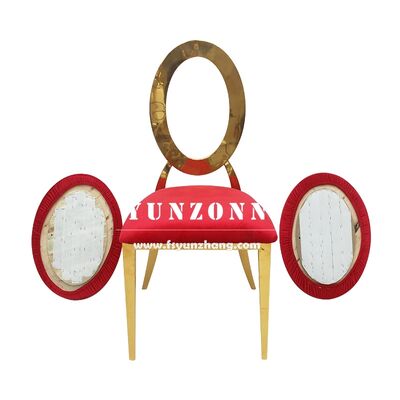 좋은 가격 아파트 거실 홀 연회 및 웨딩 호텔 가구 대여를 위한 고급 내구성 식탁 의자 (탈착식 쿠션 포함) 온라인으로