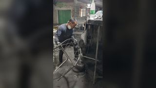 사건을 위한 우아한 금 스테인리스 결혼식 의자